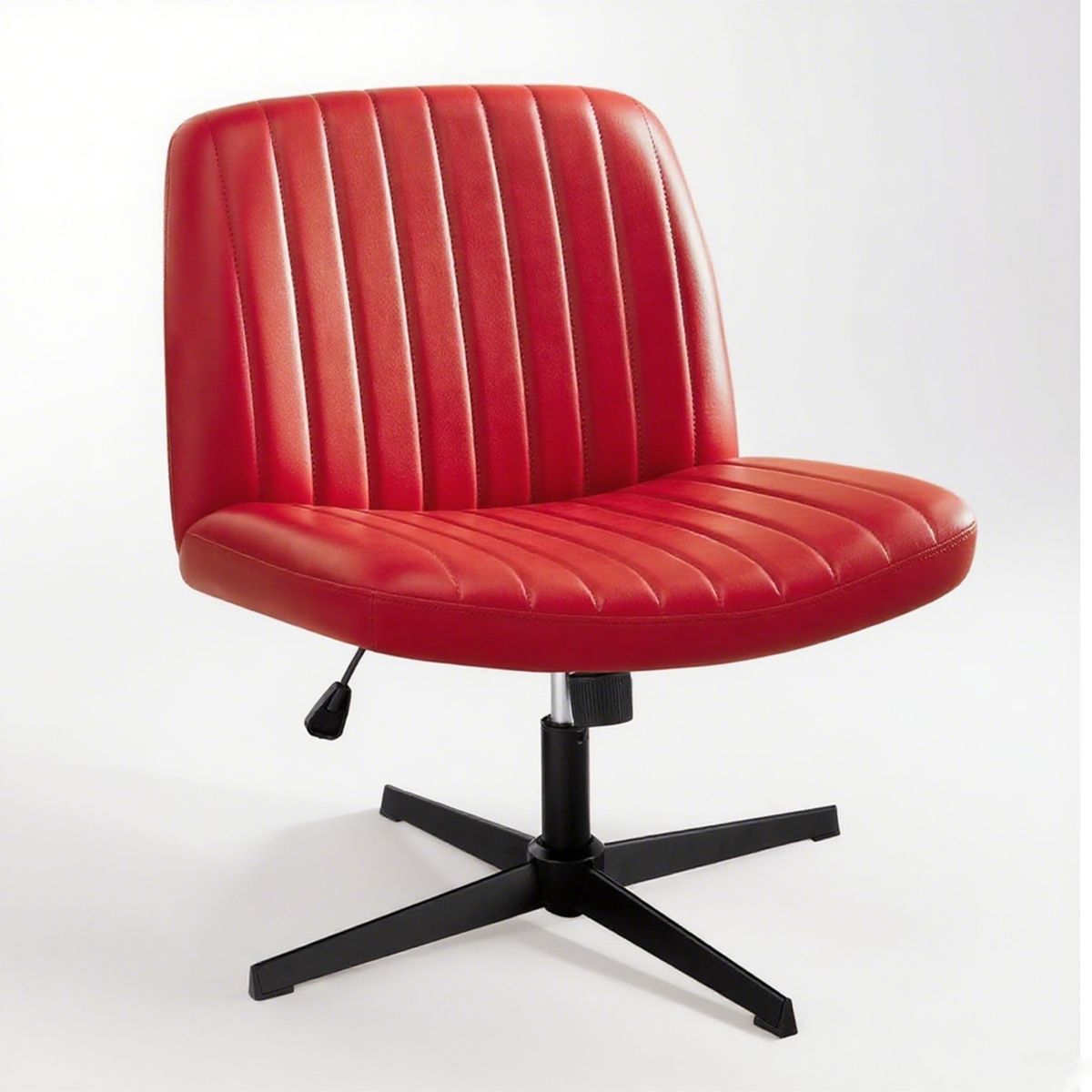 Multi-Purpose Leather Desk Chair - for Office, Study & Makeup Use