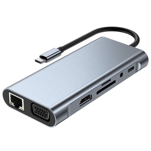 11 in 1 USB- C Docking Station