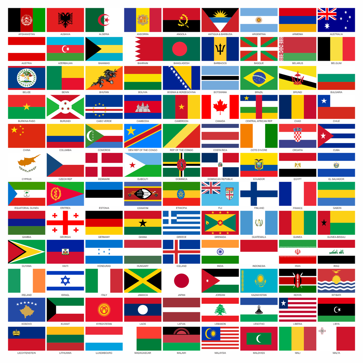 Flags of the World Stickers - 200 pack | Shop Today. Get it Tomorrow ...