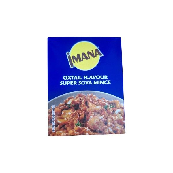 Imana Oxtail Flavour Super Soya Mince - 1 x 100g (1 Individual Box)
