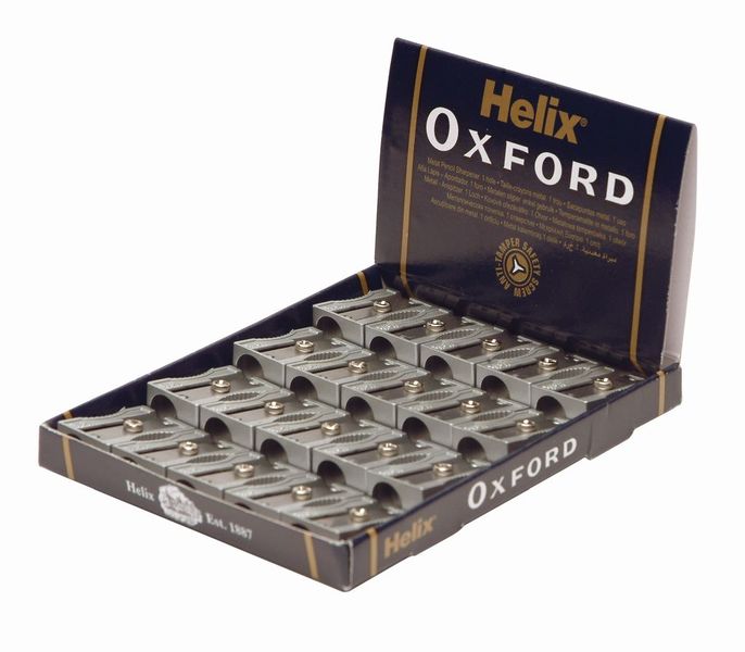 Helix Oxford Sharpener 1 Hole Metal - (Box of 20)