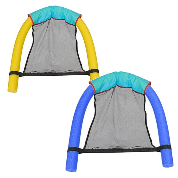 Garden Pool Float Chair inflatable Bed Set of 2 Noodle