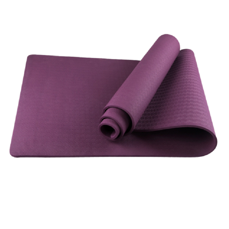 purple yoga mat