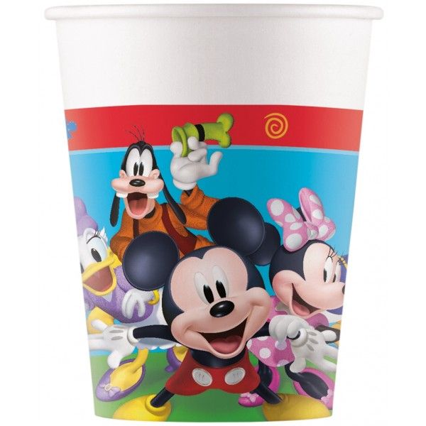 Mickey Rock The House Paper Cups 200ml