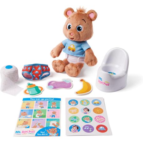 Ms. Rachel Official Potty Time With Bean Doll (Potty Training Aid) Image