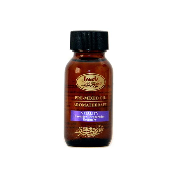 Facets Aromatherapy Pre-Mixed Mood Essential Oil - Vitality Oil - 50ml