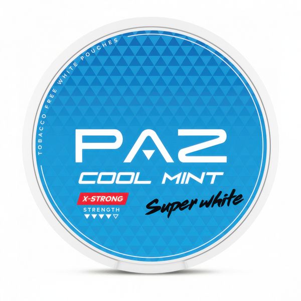PAZ - X-Strong Cool Mint - Nicotine Pouches