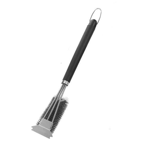 Barbecue Grill BBQ Brush Clean Tool Grill Accessories Stainless Steel