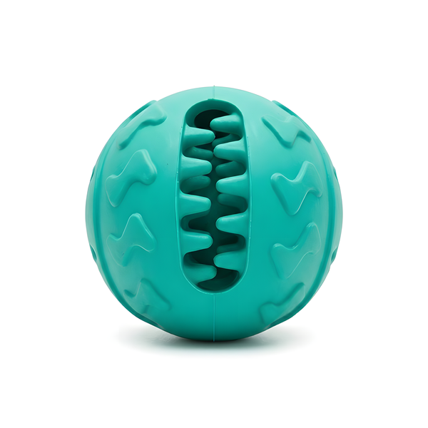 Interactive Dog Treat Dispenser &amp; Puzzle Chew Toy Ball
