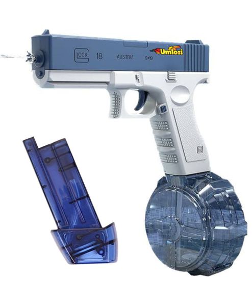 Electric Rechargeable Automatic Water Gun With An Extra Big Cartridge