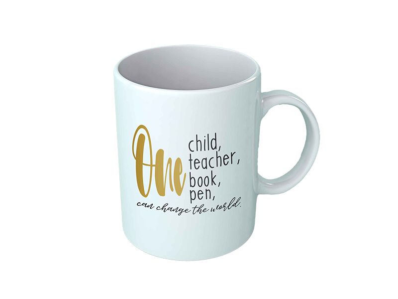 Novely Mug - One Child - One Teacher Can Change The World