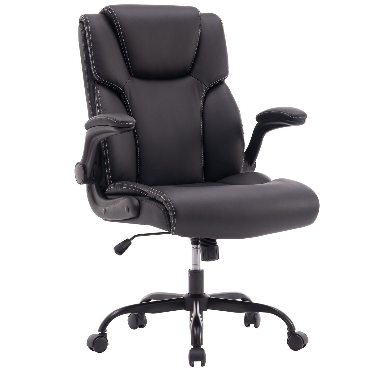 High-End Faux Leather Executive Office Chair
