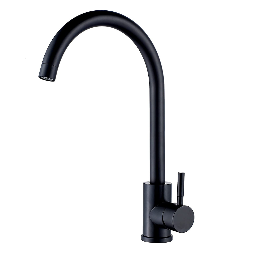 Herqona - Kitchen Single Temperature Faucet Tap & Hosepipe