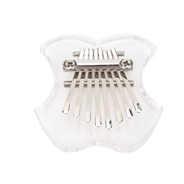 Crystal Thumb Piano 8 Keys Portable Mbira
