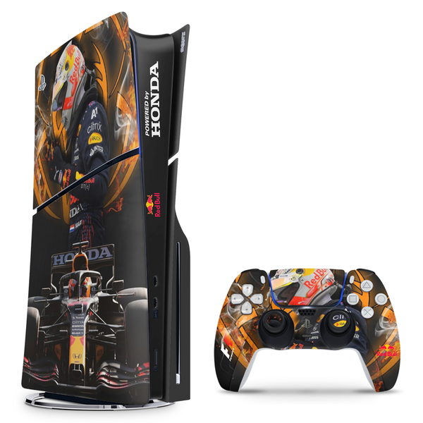 Decal Skin Compatible with PS5 Slim (Disc) - Formula 1 (Decal Only)