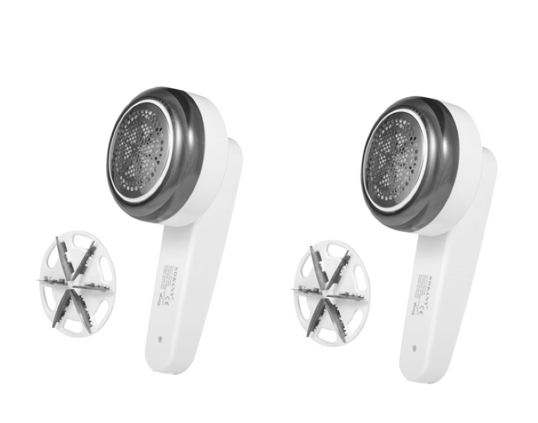 2Pieces Rechargeable Fabric Shaver Wireless Lint Remover