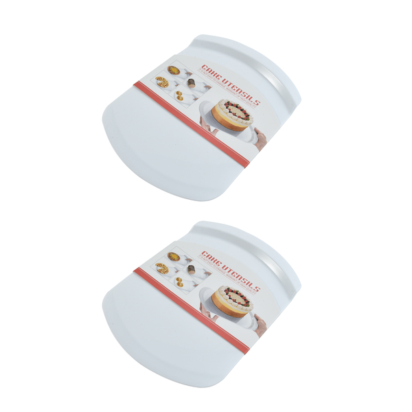 Non-Slip Cake Lifter &amp; Transfer Tray - 2 Pack