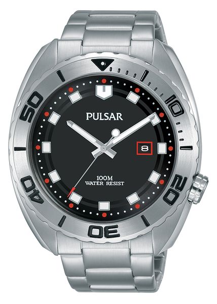 Pulsar Mens Stainless Steel Bracelet Sports Watch -PG8279X1