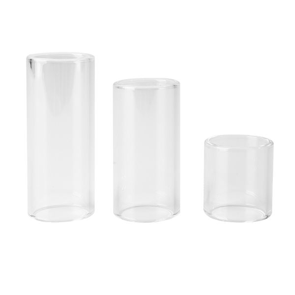 3pc Glass Guitar Slides