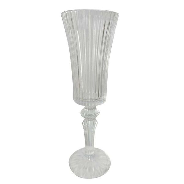 6 Pieces Stripe Styke clear Champagne Glass For Event 828
