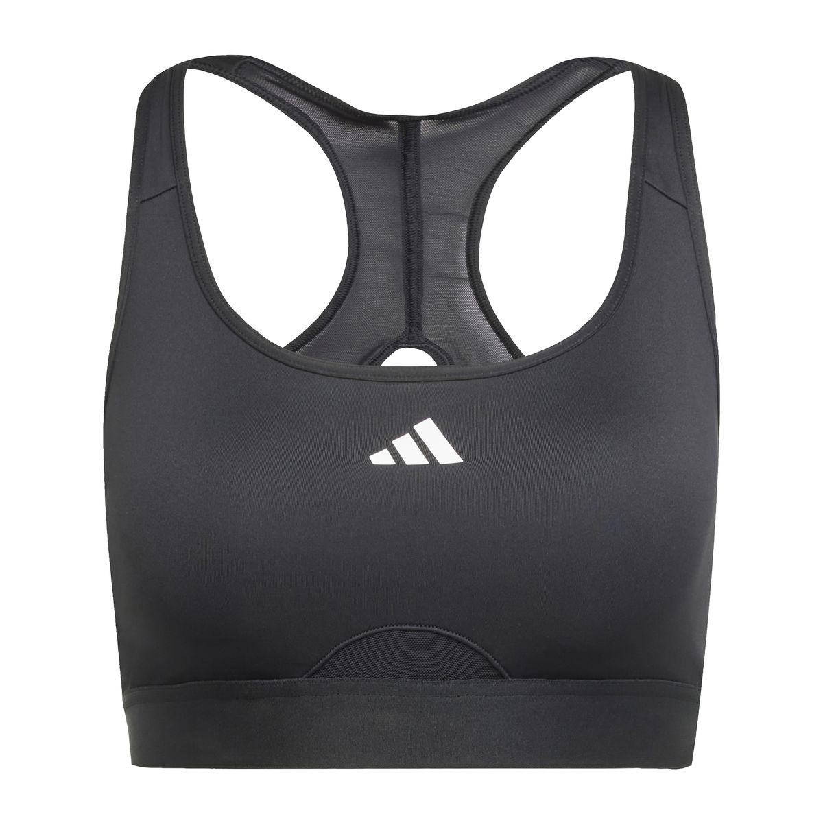adidas Women's Powerreact Training Medium-Support Bra - Black