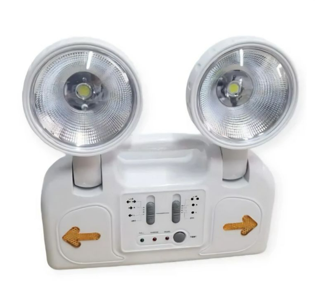 Rechargeable 2-Bulb LED Roadside Emergency Lamp and Caution Light