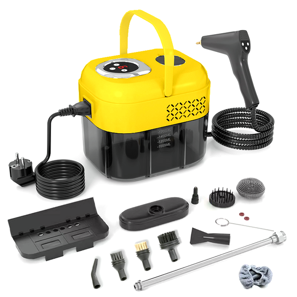 Digital Display Steam Cleaner: Handheld Steam Machine - 1700ml,3 Modes