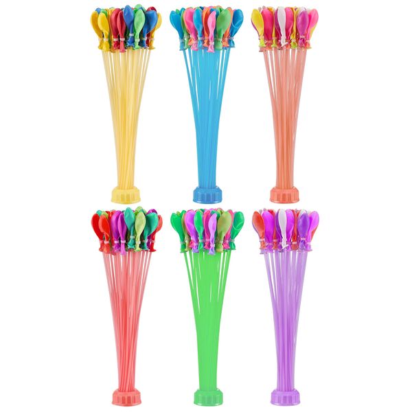 222 Pieces Rapid Filling Self-Sealing Water Balloon for Outdoor Family Fun