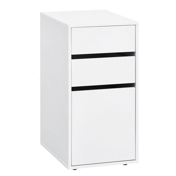 Side Table Bedside End Table Nightstand for Bed Living Room (30x40x60cm)