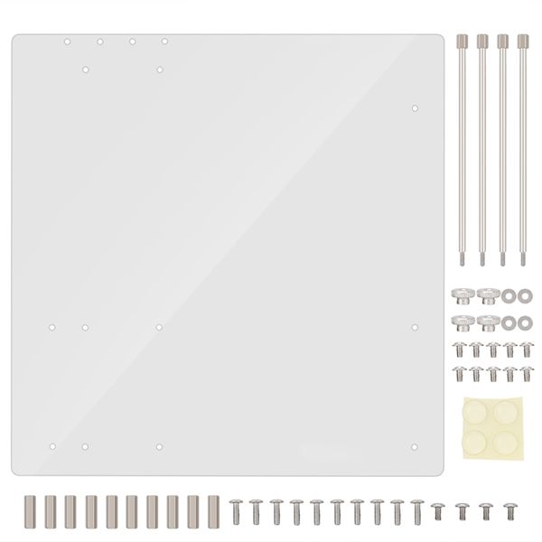 Acrylic Open Frame mATX Case