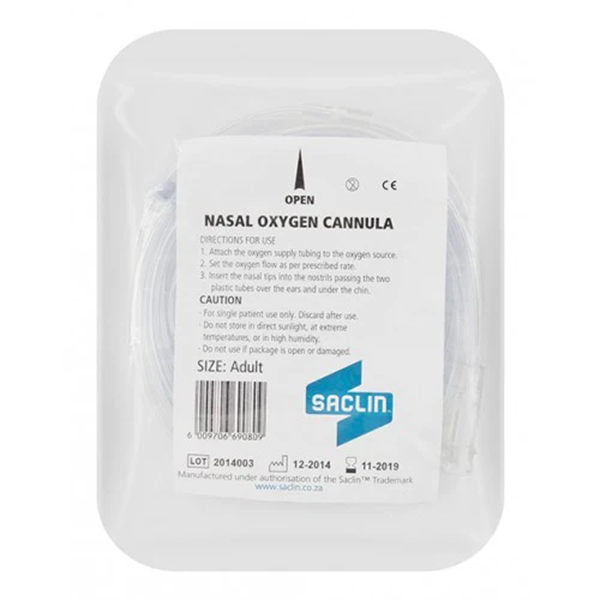 Saclin - Nasal Cannula Infant Oxygen Tube