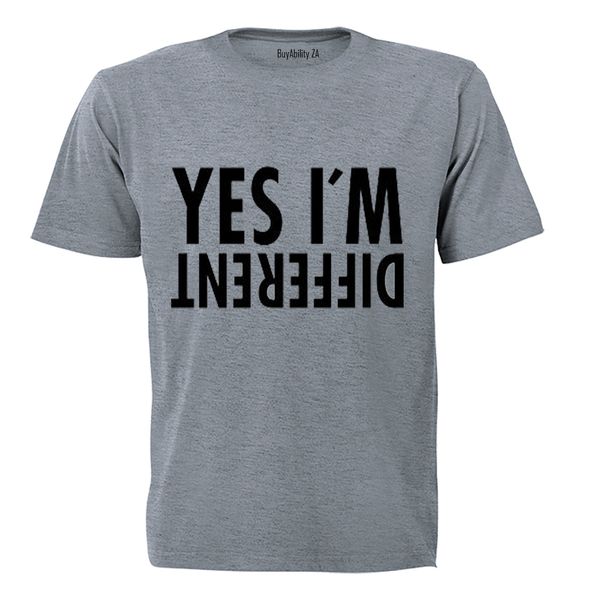Yes, I'm Different - Mens - T-Shirt - White