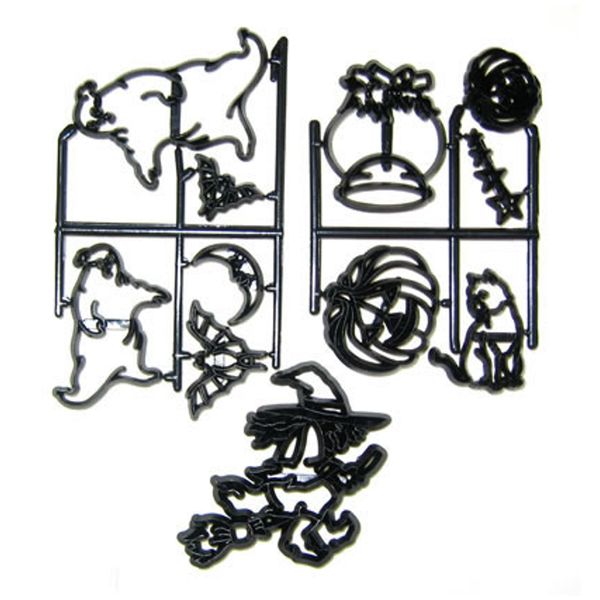 Patchwork Cutters HALLOWEEN Witch Ghost Pumpkin Sugarcraft Cake Decorating