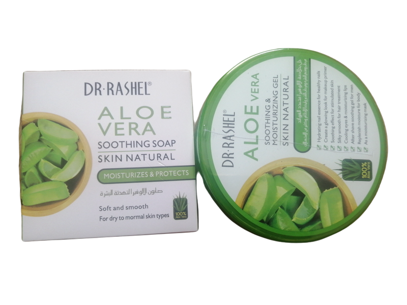 Dr Rashel Aloe Vera Gel and Aloe Vera Soap