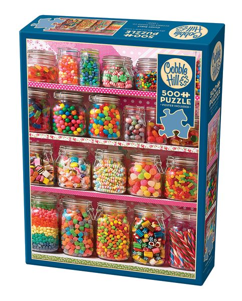 Cobble Hill Candy Shelf 500 Piece Puzzle