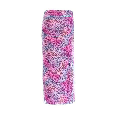 Leopard maxi skirt quiz hotsell