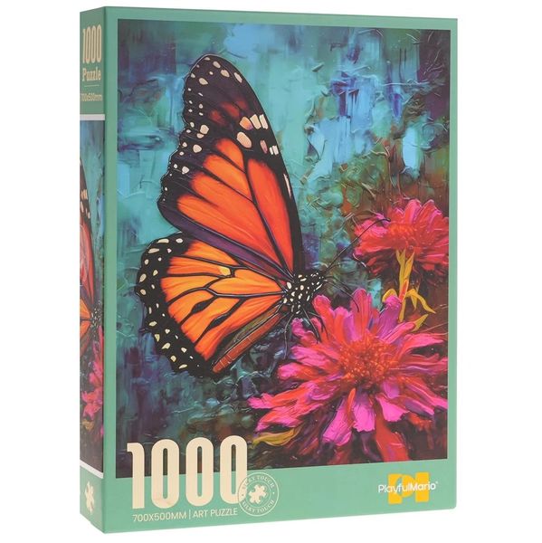 PlayfulMario Butterfly 1000 Piece Jigsaw Puzzle