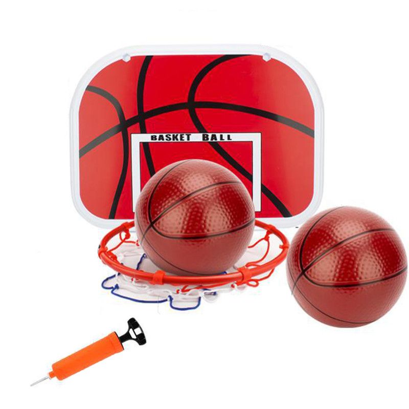 Children's Basketball Basket Ball Included With Pump Wall Or Door Fastening