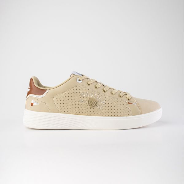 Nautica Men's Sya Sneakers-Beige Toffee