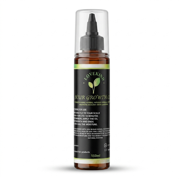 Lovekind Natural Hair Growth Oil - 250ml