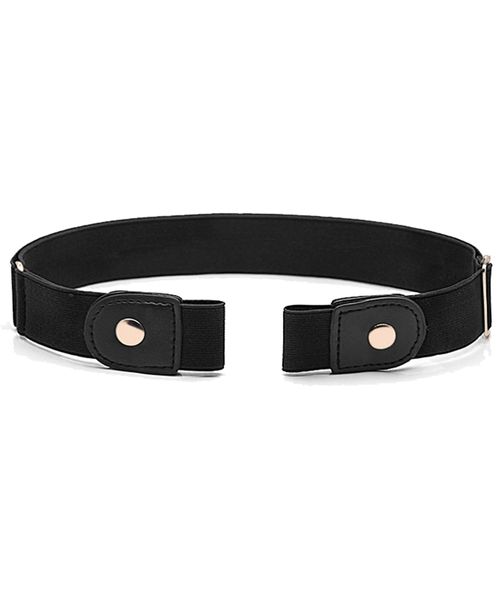 No Buckle Invisible Stretch Belt Buckle-Free Elastic Belt for Women and Men