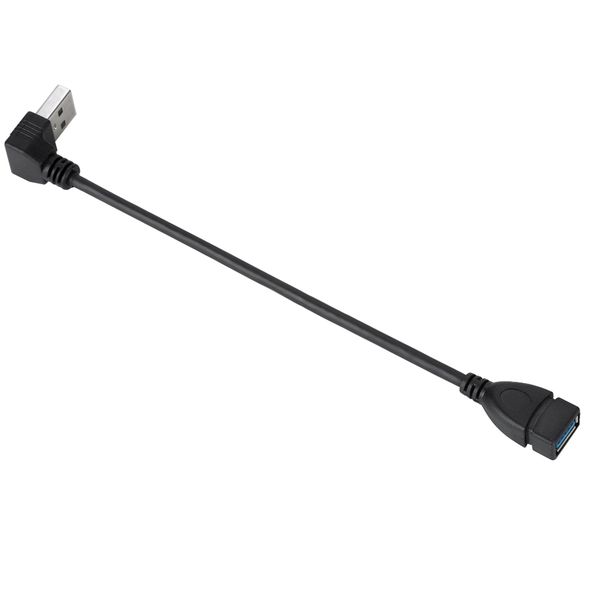 90 Right Angle USB 3.0 Cable Downward Bend