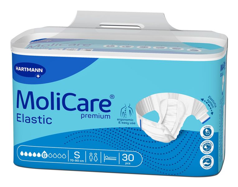 MoliCare Premium Elastic Slip 6 Drop Small 30 Pieces