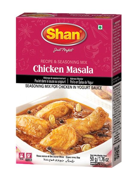 Shan Chicken Curry Mix 50g Pack of 6
