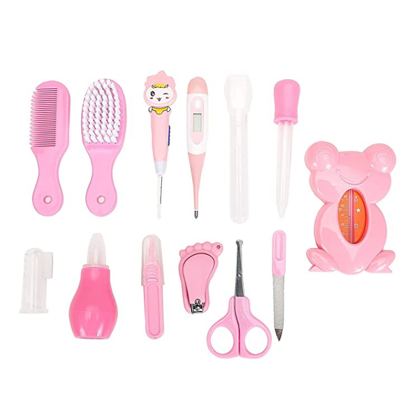 13 Pieces Of Infant Baby Health Nursery Care Kit Set - Blue