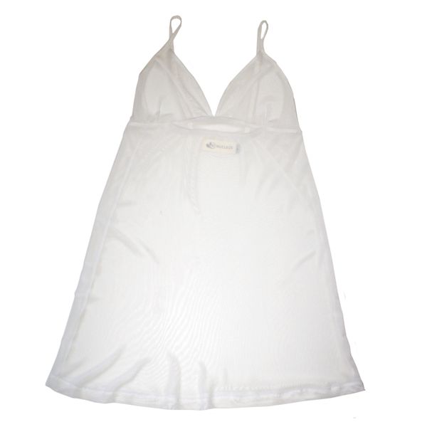 Nucleus - Babydoll Mesh Camisole in White