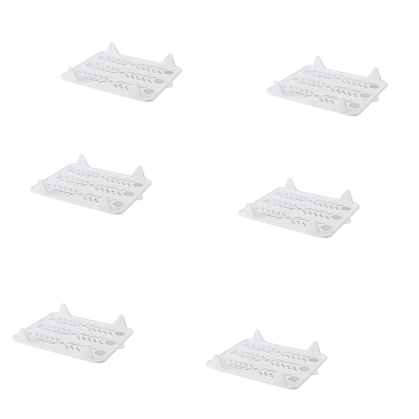 6-Piece T-Shirts Folding and Stacking Board Clothes Organizer - F49-8-1171