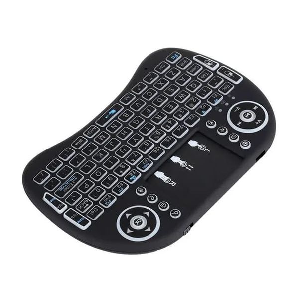 Colorful I8 Smart Rechargeable Battery Mini Wireless Keyboard Touchpad