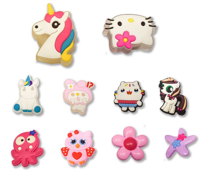 Hello Kitty / Unicorn Shoe Charms