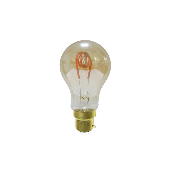 Pack Of 3 2W A60 Quadloop Led Lamp Dimmable B22 2200K 230Vac